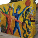 Incontro internazionale sul tema dell utopia della giustizia realizzato in un pueblo che vuol diventare la città dei murales, ad oggi ve ne sono già 100, gli artisti sono stati ospitati anzi adottati dagli abitanti con cui vi è stato un rapporto molto stretto di scambio e di amicizia.